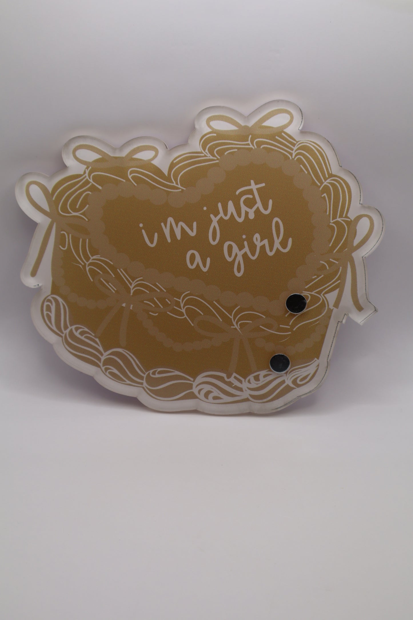 “I’m just a girl” Tile