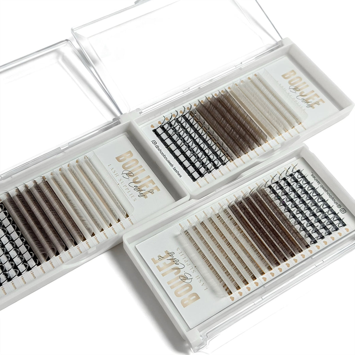 B Collection Colored Lash Trays ✨