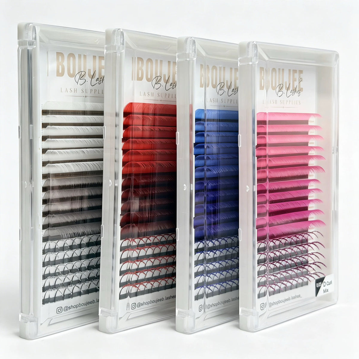 B Collection Colored Lash Trays ✨